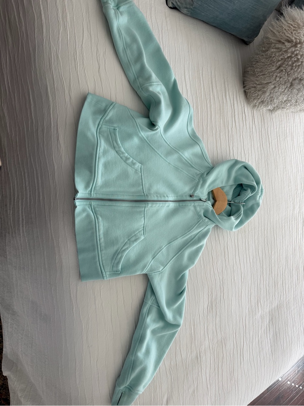 lululemon athletica Mint Green Full-Zip Hoodie